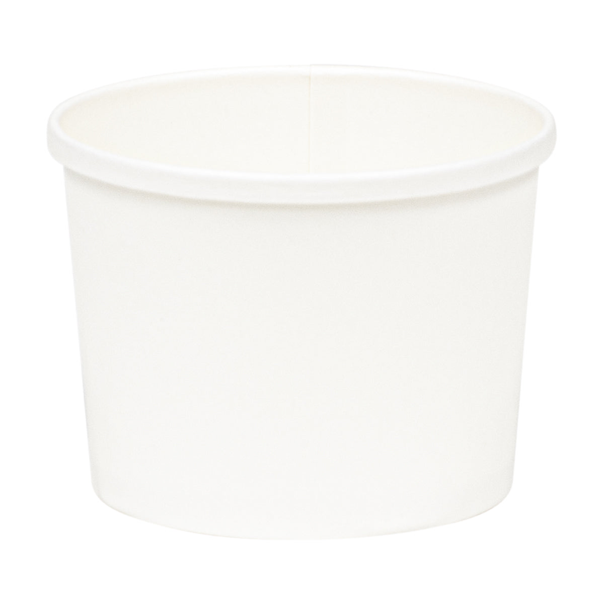 White Paper Soup Cup