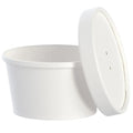 8 oz Paper Food / Soup Container with Lid
