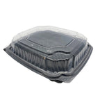 Black Bottom/Clear Top Container