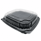 Black Bottom/Clear Top Container