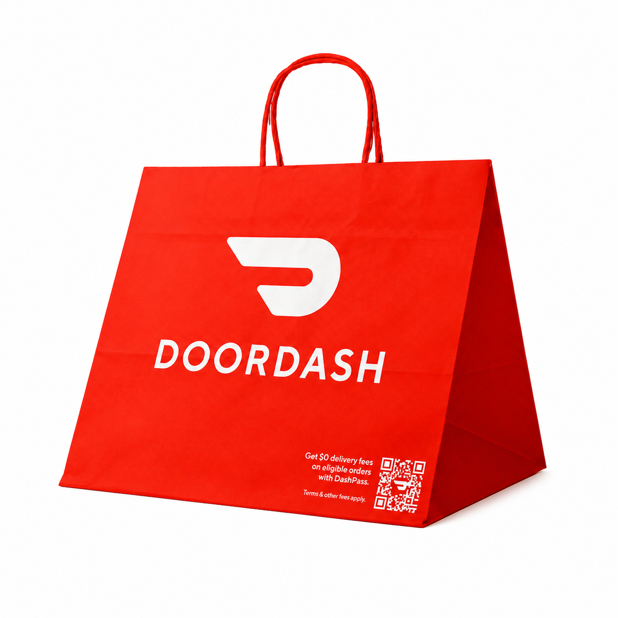 DoorDash Branded Takeout Bags