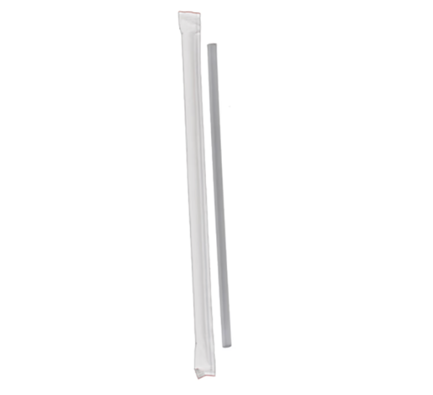 7.75" Jumbo Straw Paper Wrapped